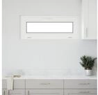 vidaXL Fenster 100 x 40 cm Kellerfenster RISOR 100x40 cm PVC und Glas Anthrazit