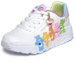 Sneaker SKECHERS "UNO LITE", M&auml;dchen, Gr. 36, atmungsaktiv, bunt (wei&szlig;, multi),