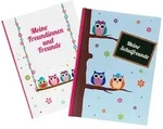Goldbuch Tagebuch Goldbuch Freundebuch Eule