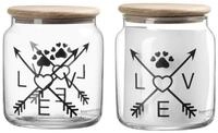 Ritzenhoff & Breker Futterbeh&auml;lter Glas-Dose Mika Love