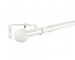 Deco-Raum Gardinenstange Flexa Stilgarnitur Set ausziehbar, &Oslash; 19 mm, 1-l&auml;ufig,