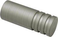GARDINIA Gardinenstangen-Endst&uuml;ck Zylinder, (2-St), Serie Gardinenstange Kira