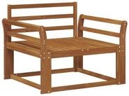 vidaXL Sofaelement Outdoor Mittelsofa Natur (1 St)