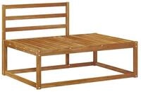 vidaXL Sofaelement Outdoor Endsofa Natur 115 x 83 x 73 cm (1 St)