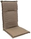 Spetebo Hochlehnerauflage Universal Hochlehner Auflage 123 cm, (Packung, 1 St.,...
