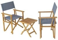 casa.pro Balkonset, (Set, 3-tlg., 1 Tisch, 2 St&uuml;hle), &raquo;Capistrello&laquo; Bistroset