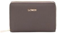 L. CREDI Geldb&ouml;rse Zip Around Wallet, mit RFID-Blocker Schutz