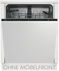 BEKO vollintegrierbarer Geschirrsp&uuml;ler BDIN36455, 10,9 l, 14 Ma&szlig;gedecke,