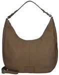 Burkely Schultertasche Hobo Round Bag, aus echtem Leder