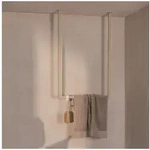 Metallbude Handtuchhalter TENSI, aus Metall, Deckenmontage, Badewanne, Dusche...