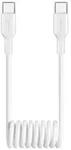 Puro Ladekabel Spiralkabel Schnellladekabel USB-Kabel, USB-C, USB-C (100.0 cm),