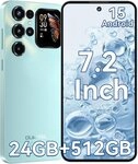 OUKITEL C68 Plus Android 15 Smartphone (18,28 cm/7.2 Zoll, 512 GB Speicherplatz, 64