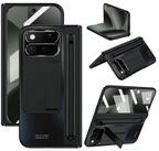 Wigento Handyh&uuml;lle + 9H Schutzglas + Stift u. Halter f&uuml;r Google Pixel 11 Pro...