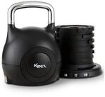 KM - Fit Kettlebell verstellbar, Kugelhantel mit 7 Gewichtsstufen, mit...