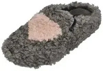VERBENAS YORK CURLY VALENTINE Hausschuh Antracita Antique grau 37 EU