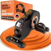 DH FitLife Pedaltrainer Beintrainer f&uuml;r Zuhause mit 16-stufigem...