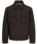 Jack & Jones Blouson JPRBLUWAKEFIELD WOOL BLEND JACKET SN Materialmix, mit Wollanteil