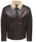 ONLY & SONS Blouson ONSRIKER PU SHEARLING JACKET OTW VD Polyester, regular fit...