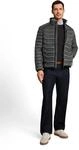 Steppjacke TOM TAILOR, Herren, Gr. XXL, schwarzest olive, Web, Obermaterial: 100%