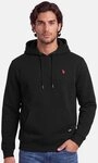 U.S. Polo Assn. Hoodie mit Fleece-Innenseite und gesticktem Brustlogo Weicher