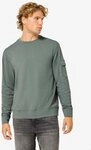 SUPER.NATURAL Sweatshirt f&uuml;r Herren, Merino M ALPINE BRUSH CREWNECK mit