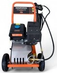 DeTec. Hochdruckreiniger Daewoo Benzin 15PS Fl&auml;chenreiniger, 420cm&sup3; mit 250...