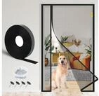 LuxusKollektion Insektenschutz-T&uuml;r Fliegengitter Balkont&uuml;r Magnet 110x220 cm