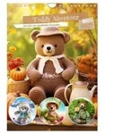 CALVENDO Wandkalender Teddy Abenteur - Ein Jahr mit geh&auml;kelten Freunden
