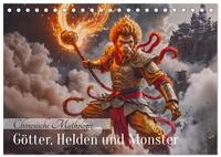 CALVENDO Wandkalender Chinesische Mythologie - G&ouml;tter, Helden und Monster