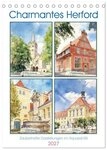 CALVENDO Wandkalender Charmantes Herford (Tischkalender 2027 DIN A5 hoch),...