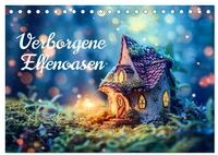 CALVENDO Wandkalender Verborgene Elfenoasen (Tischkalender 2027 DIN A5 quer),