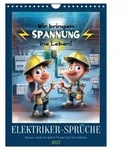 CALVENDO Wandkalender Elektrikerspr&uuml;che (Wandkalender 2027 DIN A4 hoch),...