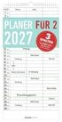 Wandkalender Planer f&uuml;r zwei 2027