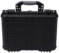 vidaXL Trolley 406 x 33 x 174 cm Universalkoffer Schwarz 40,6x33x17,4 cm