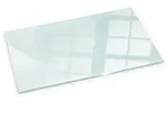 Tulup Bodenschutzplatte Rechteckige Glasplatte f&uuml;r den Kaminofen, Kamin...