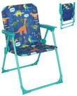 relaxdays Campingstuhl Kinder Klappstuhl mit Motiv (1 St), Dino
