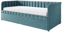MIRJAN24 Jugendbett Nube (mit Bettkasten auf Rollen), 2x Schlaffl&auml;che,