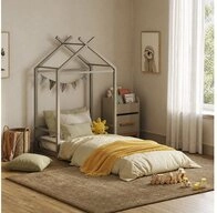 VitaliSpa&reg; Hausbett Roofy, Greige, 90x200 (1-tlg)