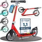 ROLLK&Ouml;NIG Cityroller Tretroller Rollk&ouml;nig &reg; Scooter Kinder ab 5 Jahren, mit