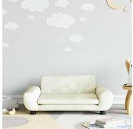 vidaXL Kindersofa vidaXL Kindersofa Creme 70x45x33 cm Samt