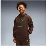 PUMA Kapuzensweatshirt STREET RELAXED HOODIE FL B mit Kapuze, Eingrifftaschen,