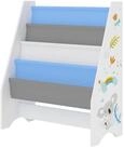 en.casa Kinderregal, &raquo;Fisterra&laquo; Kinder-B&uuml;cherregal 4 Ablagef&auml;cher...