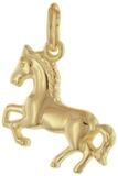 trendor Kettenanh&auml;nger 21216, Pferd Schmuck-Anh&auml;nger 925 Silber Vergoldet