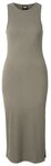 URBAN CLASSICS A-Linien-Kleid Urban Classics Ladies Long Racerback Rib Dress...