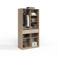 Livinity&reg; Kleiderschrank Trento, Sonoma, mit 2 Schubladen (1-St)