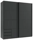 luma-home Schwebet&uuml;renschrank 22693 (B179/H198/T65 cm, Kleiderschrank 2-t&uuml;rig...