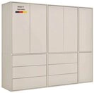 mokebo Kleiderschrank Kleiderschrank 'Robe' (227x197 cm, mit Push-to-Open) Made...
