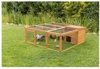 TRIXIE Freigehege Freilaufgehege mit Abdeckung - dunkelbraun - 150 &times; 53 &times; 150...