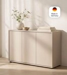 mokebo Sideboard 'Horizon' Holz Kommode Push-to-Open T&uuml;ren Schrank (73x103 cm,...