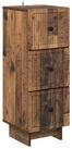 vidaXL Schranksystem Schubladenschrank Altholz 33 x 34,5 x 90 cm Holzwerkstoff...